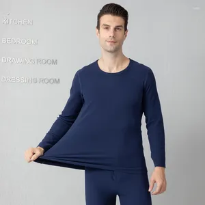 Mulheres sleepwear tu24 outono e inverno dupla face alemão veludo roupa interior térmica slim emagrecimento qiuyi calças compridas desgaste interno masculino