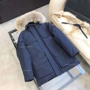 Golden Goose Men's Fashion Winter Jackets Wygodna miękka kurtka swobodne projektanci kanadyjscy gęsi na zewnątrz nowe designerskie kurtki różowe 4617