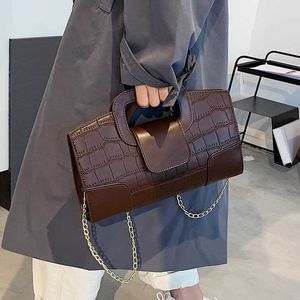 Вечерние сумки женская сумочка 2021 Odile Pattern Teather Tote Small Square Bag Fashion Brand Messenger Bags Женский черный клатч J230420