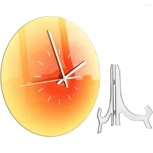 Настенные часы, акриловые часы, подвесные, декоративные, домашний декор, столешница