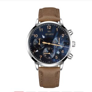 2023 Fine multi-functional design men's quartz watch top 316 fine steel case super mirror wrist watches Man Sports Fitness Wrist Watch 1962