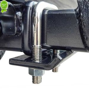 Shock Trailer Stabilizer Heavy Duty Vehicle Retractor For 1.25 And 2 Inch Hitch Mount U-Bolt Swing Bracket Shock Clip Tow Clip