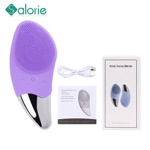 Cleaning Tools Accessories Mini Electric Silicone Sonic Cleansing Brush Face Cleaner Deep Pore Skin Massager Device 231121