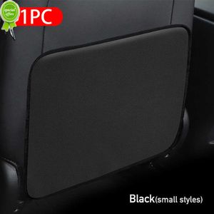 PU Leather Anti Kick Pad Waterproof Car Seat Back Cover Protector Auto Anti Scratch Mats for Child Pet with Zipper Storage Bags