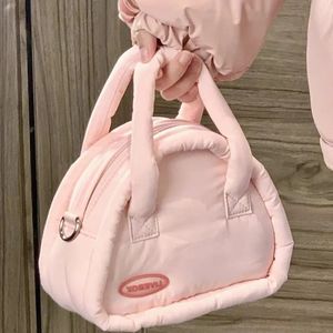 Akşam çantaları xiuya tatlı sevimli çantalar kadınlar için kabarık yumuşak bulutlar gündelik crossbody çanta harajuku tarzı yaz moda omuz çantası 231121