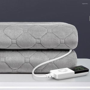 Filtar fluffigt uppvärmt kast filt elektriska sängar varmare sjal 220v värmare Elektrische Deken Office Furniture XF20XP