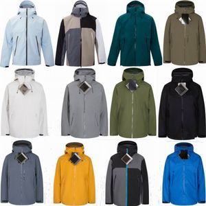 ARC Large Bird Betas SV Herren Outdoor-Jacken Rosa Grün Winddichte wasserdichte Kapuzen-Trenchcoats Winter Warm Blau Orange Recut Splice LT Hadron Schwarze Ray-Beams-Jacke