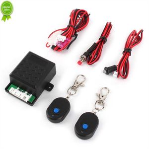 1 Set Universal Auto Car Immobilizer Lock Alarm System Anti Theft Protection Vehicle Keyless Entry System