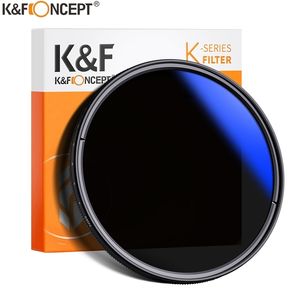 Diğer Kamera Ürünleri K F Konsept 3782mm ND2 ila ND400 ND Lens Filtresi Fader Ayarlanabilir Nötr Yoğunluk Değişken 49mm 52mm 58mm 62mm 67mm 77mm 231120