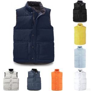 Mens Down Parkas Moda Homens Colete Colete de Algodão Designs e Mulheres Sem Mangas Jaqueta Puffer Outono Inverno Casacos Casuais Casais Coletes Manter Aquecido c