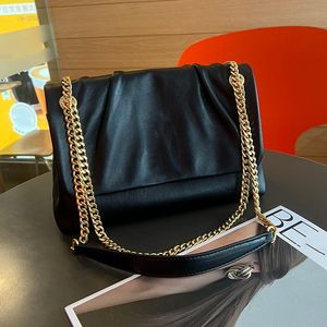 Cloud Bag Chain Strap Bag Shoulder Handbag Purse Shopping Bags Crossbody Hobo Genuine Leather Handbags Bag Flip Underarm Women Wallet Magnetic Buckle Adjustable