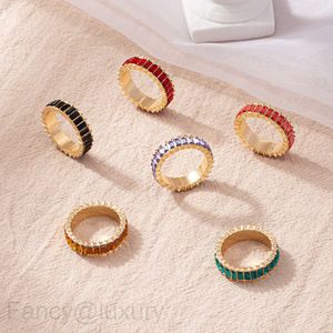 New style diamond studded full diamond ring plain ring cool and cool temperament sparkling diamond ring hip-hop ring female