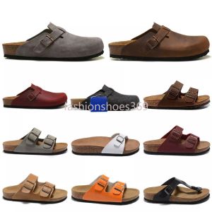 BIRKENS TOCK Arizona 2023 Sandálias de grife Homens Mulheres Microfibra Birko-Flor Slides Sliders Boston Soft Mules Footbed Tamancos Interior Pantoufle Flip Chinelos Sapatos S98