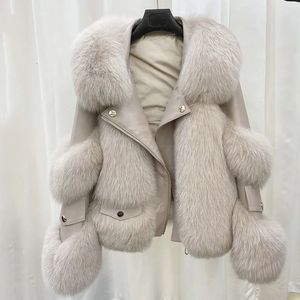Womens Fur Faux Womens Fox Fur Jacket I Winter Casual Foreign Coat Loose Highquality Imitation 231121