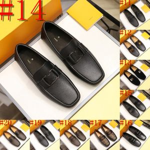 36 Model Luxurys Loafers moda tarzı adam ayakkabı orijinal parti tasarımcısı yüksek kaliteli orijinal deri rahat iş ayakkabıları erkekler için