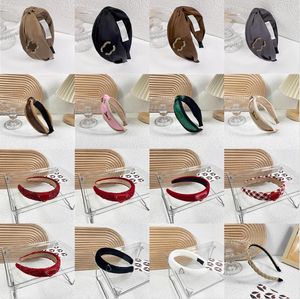 Fashion Brand Letter Printing Headbands HairHoop for Womens High Quality Wide Edge Pure Cotton Hairpin Outdoor Sports Party Lovers Gift Jewelry Hair Accessories