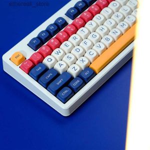 Tastiere 1 Set 129 tasti Costituiscono tema Profilo MOA Keycap per MX Switch Raccordi PBT Sublimazione tastiera meccanica Keycap Q231121