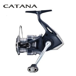 Flyfiskerullar2 Shimano Reel Catana Spinning Reel 2 1BB 1000 2500 3000 4000 3 0KG 8 5KG Power Seawater Freshwater Metal Spool 231120