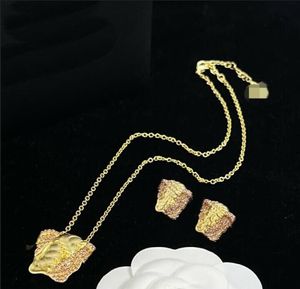 Nya designade halsband armband örhänge ringar sets banshee medusa huvudporträtt full diamanter pendell kvinnliga smycken gåvor hd