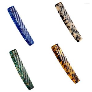 Hair Clips & Barrettes Vintage Acetate Combs With Wide Tooth Chinese Style Tortoise Shell Comb For Thick Curly Anti-static Earl22