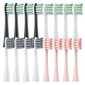 歯ブラシヘッド10pcs oclean flowx x pro z1 one air 2 seブラシソフトデュポンソニック歯ブラシの真空毛231121