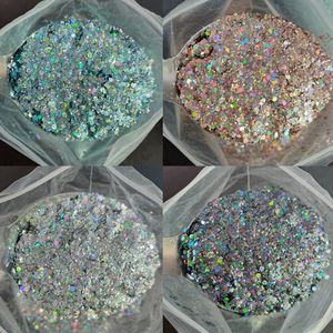 Akrilik Tozlar Sıvılar Toptan Karışık Boyut Holografik Tırnaklar Sapırlar Glitter Manikür Glitter Holografik 3D Pul Paillettes Tırnak Sanat Süslemeleri 231121