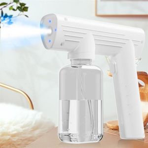 Attrezzature per l'irrigazione Spruzzatore elettrico portatile per disinfezione wireless Portatile USB ricaricabile Nano atomizzatore 250ml Spray per vapore domestico237s