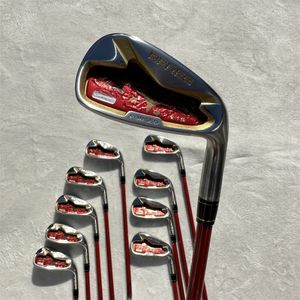 Новые мужские клюшки для гольфа 5Star BERES S-08, набор айронов для гольфа 4-11 A S, 10 шт., R/SR/S, гибкий графитовый вал и крышка