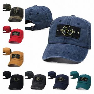 Top High Quality Street Caps Masowe Stones Islands Projektant baseballowy Cap dla mężczyzny Woman Snapbacks Sport Hat 8 Kolorowa czapka Kasquette Regulowana Fitte x0ck#