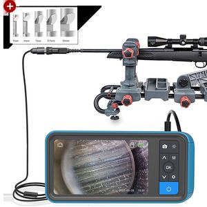 Спешные фитинги Teslong Rifle Borescope с 4,5 дюймом экрана 0,2 дюйма калибра для всех стволов для инспекционного пистолета Зеркало 230422