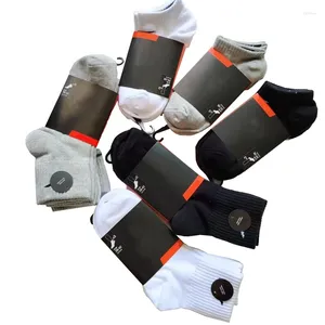 Women Socks 5Pairs Oem Cotton Mens Sport Crew High Quality Wholesale Unisex Custom Logo Jacquard Men