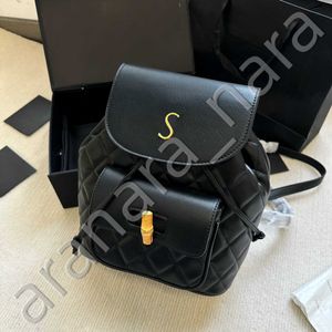 Tasarımcı sırt çantası Şantuk sapı basit çizgilere sahiptir Mizaç Tasarımcı çantası Tasarımcı çantaları Sırt Çantası Omuz Çantası Çanta Tote Moda Deri