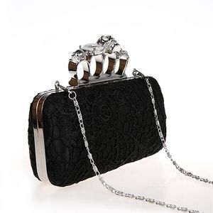 New-Ladies Evening Bag for Party Day Clutches Knuckle Boxed Crystal Clutch Cvening Bag for Weddings HQB1716212M