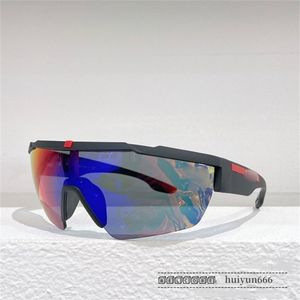 Luxury Mens Solglasögon för män och kvinnor som cyklar ögonskydd Solglasögon SPS03X Fashion Personlighet Skuggningsglasögon Silver Reflective Film med polariserat ljus