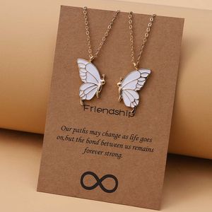 Pendant Necklaces Pendant Necklaces Beauty Butterfly Pendant Necklaces Special Gift for Mother Daughter Fine Chain Chokers for Sister Friend