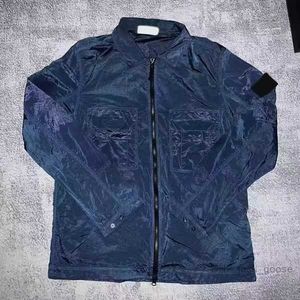 cp comapny Veste cp cp шляпа Stones Island Куртки Значки Молния Верхняя одежда из камня Сетка Металлический нейлоновый комбинезон Рубашка Куртка G651