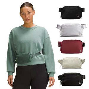 Classic lululemens Womens belt chest bum Bag mens Luxury fanny pack outdoor nylon bumbag Designer Shoulder Bag fashion Waistpacks sport sling Cross Body waist bags