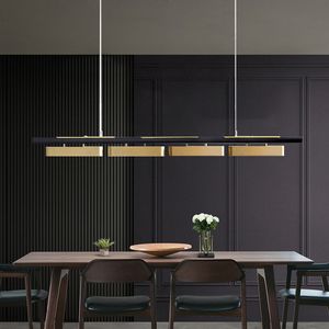 Nowoczesna minimalistyczna restauracja długi żyrandol Nordic Designer Creative Personality Light Luksusowe puste modele pomieszczeni lampy barowe