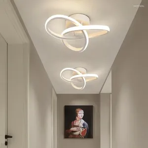 Ceiling Lights Household LED Chandelier Three Colors Lamp Modern Style Bedroom Light Surface Installation AC 220V Dining Room