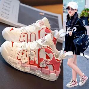 Sneakers Zapatillas Kid Casual Shoe Sofe Sole Sports High Top Girl Runda Buty tenisowe Tenis 231122