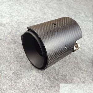 Silenziatore 1 pz per M2 M3 M4 M Performance tubo di scarico in carbonio acciaio inossidabile opaco punte posteriori per auto consegna di goccia cellulari motocicli P Dhhur