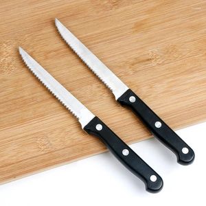 Knives 1PC Steak Serrated Edge Sharp Light Premium Dishwasher Safe Stainless Steel Knife Set Laguiole Silverware