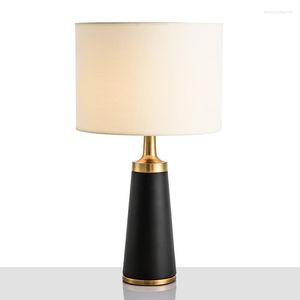 Table Lamps Nordic Europe Led Stone Bed Lamp Study Deco Maison Living Room