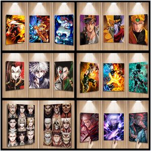 3D Lenticular Poster Anime Print Movie Poster 3D Lenticular Flip Changing Pictures 3D Wall Decor- (Be oss om full katalog)-