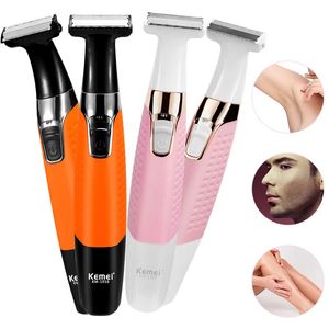 Electric Shavers Electric Beard Trimmer Hair Trimmer USB Rechargeable Shaver For Men Professional Women Epilator One Blade Beard Clipper Razor 231122