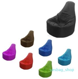 جديد 1 PCS Modern Gamer Solid Sofa Bag Bag Garden Garden Beanbag outdor Big Arm Chair Large Awar One Soys