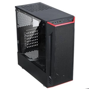 Computer Cases Desktop Case Atx/Matx/Itx Usb3.0 Acrylic Side Permeable Panel Mainframe For Gaming Drop Delivery Computers Networking C Dhqdv