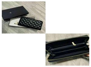 Designer Handtasche Channel Bag Wallet Damen Herren Casual Fashion New Long Soft Leather Zipper Linge Card Wallet Large Capacity Hand6817392