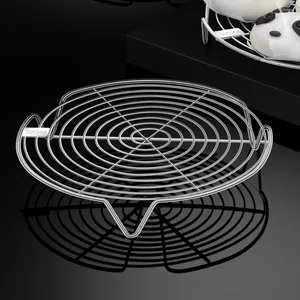 Double Boilers Steel Stand Dumplings Multifunction Stainless 16/18/20/22cm Tray Steaming Tableware Steamer Kitchen Rack Cooking Eggs Pot