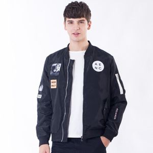 남성용 재킷 2023 가을 폭격기 재킷 남성 겉옷 브랜드 솔리퍼 지퍼 수컷 캐주얼 패션 코트 Jaqueta Masculina M-4XL